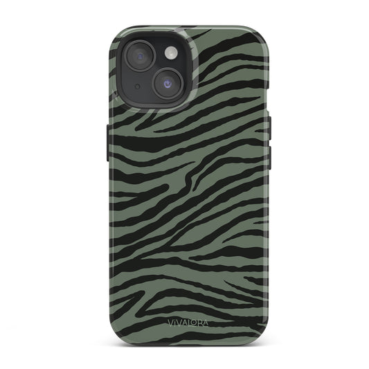 Wild Lines Green | iPhone 15