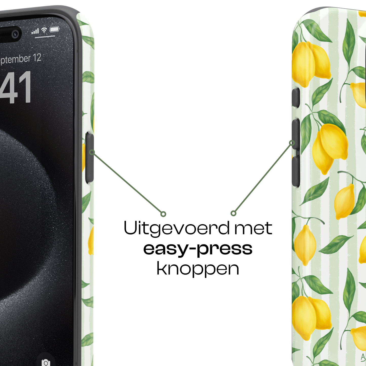 Citrus Stripes | iPhone 15 Pro