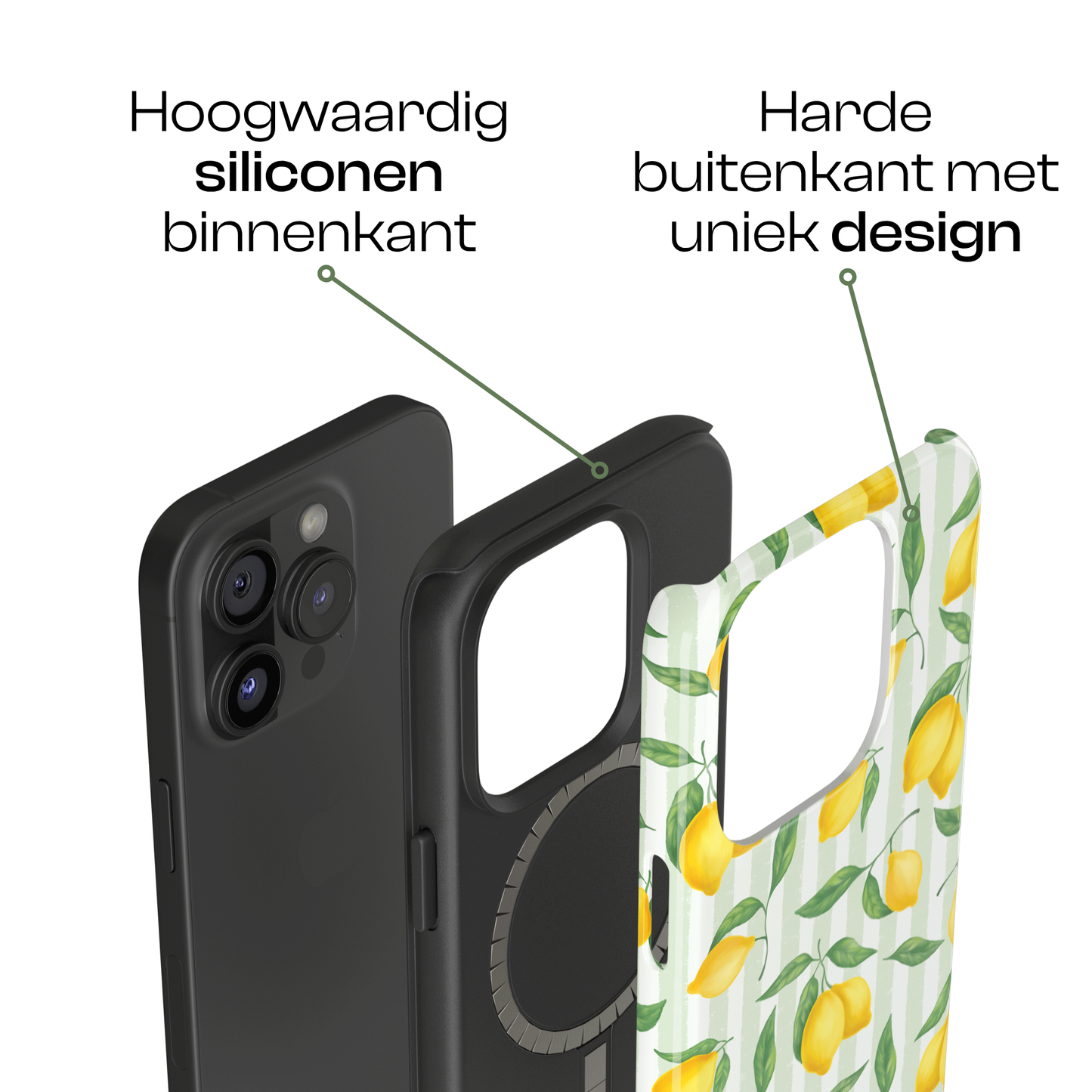 Citrus Stripes | iPhone 15 Pro