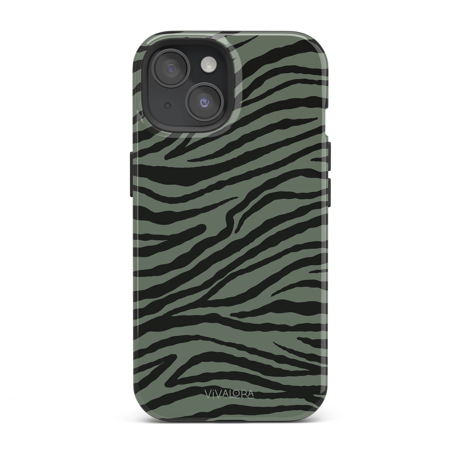 Wild Lines Green | iPhone 15